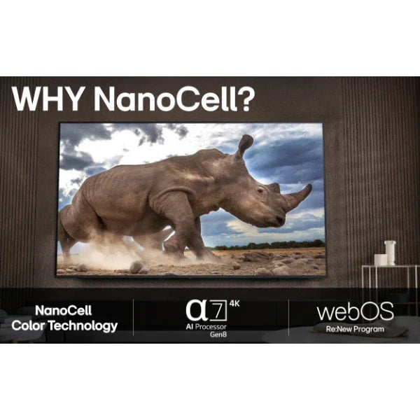 LG 55" 4K NanoCell TV 2025 55NANO81A
