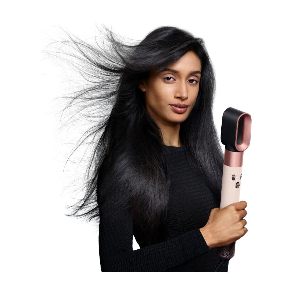 Dyson Airwrap I.D. Straight+Wavy Multi-Styler and Hair Dryer, Ceramic Pink/Rose Gold