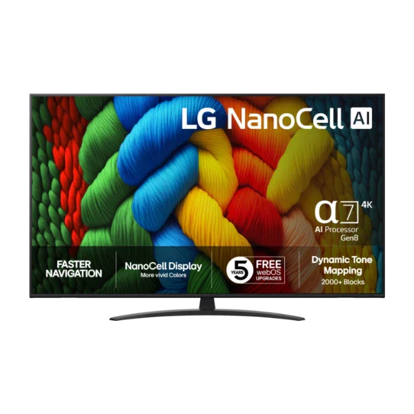 LG 55" 4K NanoCell TV 2025 55NANO81A