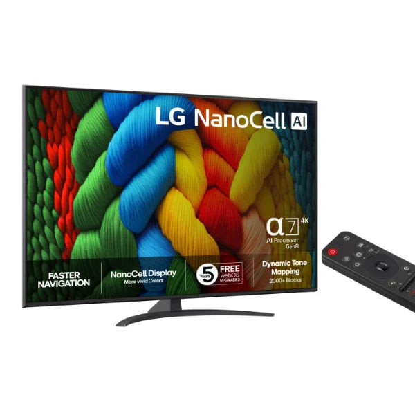 LG 55" 4K NanoCell TV 2025 55NANO81A