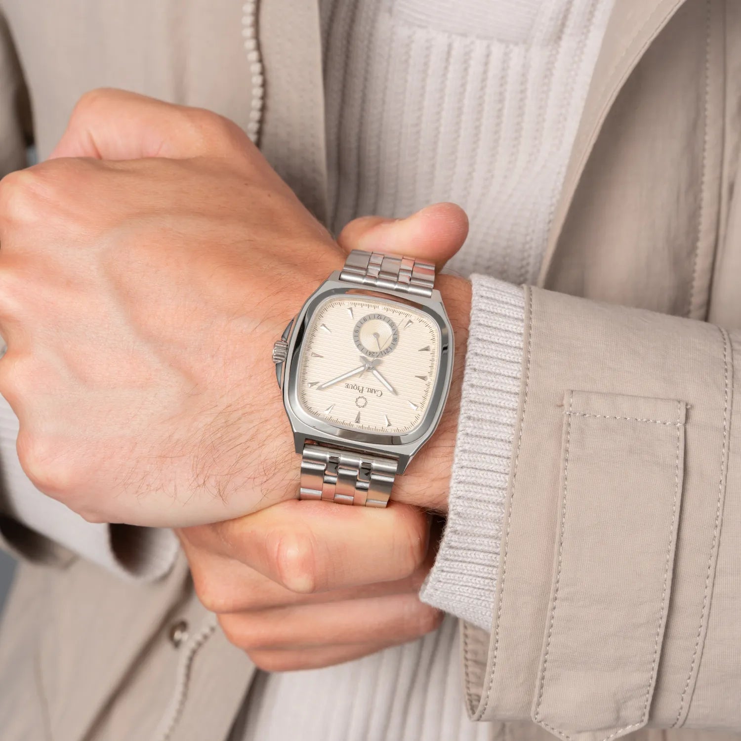 Carré CP0009 — Modern Square Dress Watch